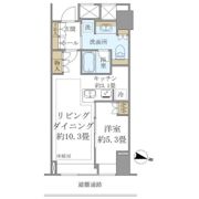 BrilliaTower堂島の間取り画像
