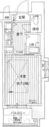 City Lifeプレサンス新大阪の間取り画像