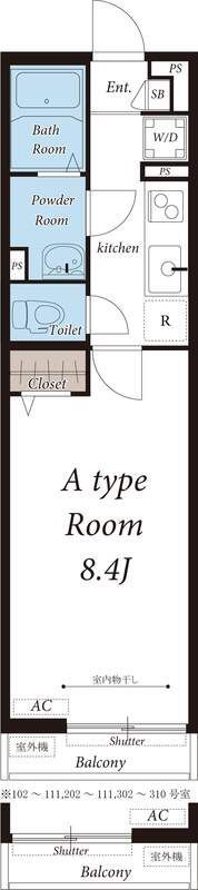 リブリ・国分寺の間取り画像