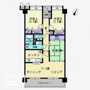 アルファパーク屋島四番館の間取り画像
