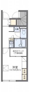 レオパレスリミエールの間取り画像