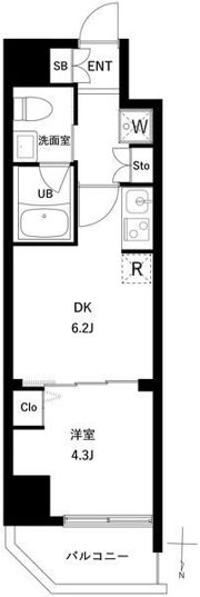 アーバンパーク日暮里Ⅱの間取り画像