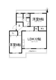 アネックス瀬田の間取り画像