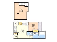DreamStage姪浜南Calmaの間取り画像