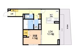 （仮）D－ROOM石丸2の間取り画像