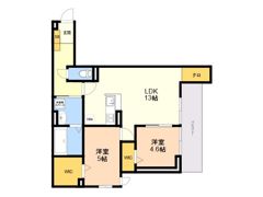 （仮）D－ROOM石丸2の間取り画像