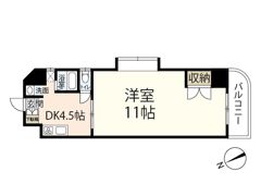 ヴィヴレ三滝の間取り画像