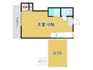 オアシス下到津IIA棟の間取り画像