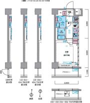 GENOVIAお花茶屋Ⅱskygardenの間取り画像