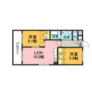 フルール若菜の間取り画像