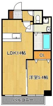 MDIプロスディブロ黒崎駅前の間取り画像