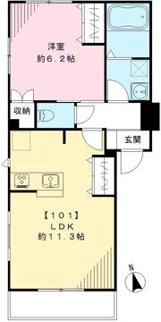 Joli Est ジョリ エストの間取り画像