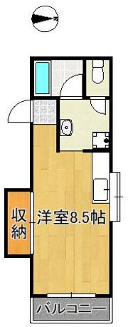 ヒルサイドアヴェニュの間取り画像