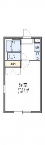 レオパレスラポールの間取り画像