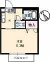 CASA安宅 B棟の間取り画像