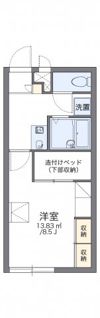 レオパレスMoriの間取り画像