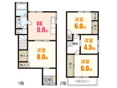 相田3丁目戸建の間取り画像