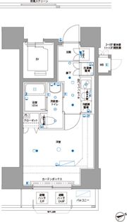 パティーナ新板橋の間取り画像