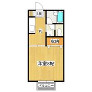 テラスガーデン土浦西Bの間取り画像