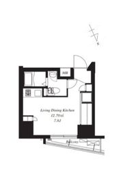 プライマル文京小石川の間取り画像