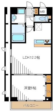 BRANCHE KTの間取り画像