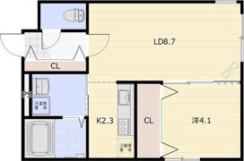 PRIOR北広島(プリオール)の間取り画像