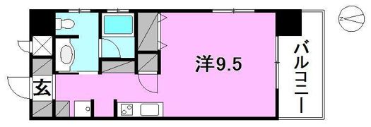 TREIZE REUNION（トレーズレユニオン）の間取り画像