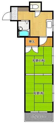 プレアール初音の間取り画像