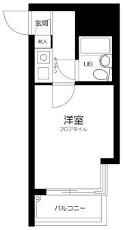 エヴェナール代々木の間取り画像