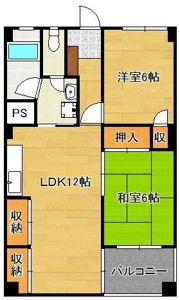 フォーレスト折尾の間取り画像