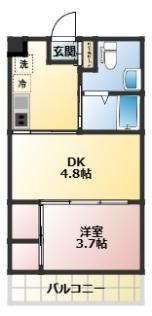 Lexella西吹田の間取り画像