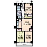 マンション国領の間取り画像