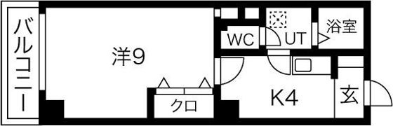 ゴールドサークル尾張町の間取り画像