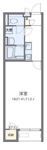 クレイノレガーレ長船の間取り画像
