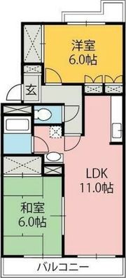 井上マンションの間取り画像