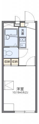レオパレスラーク取手の間取り画像