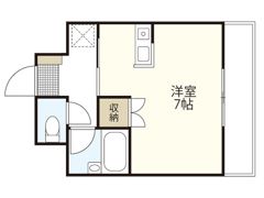 アソシエ大町の間取り画像