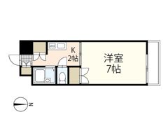 ルミネ東白島の間取り画像