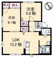 シーサイドDIAS D館の間取り画像