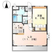 ボンヌ シャンスの間取り画像