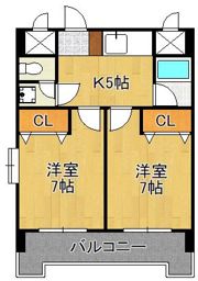 ホワイトパレス京町の間取り画像