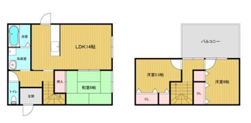 クルーズ菅原Aの間取り画像
