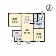 鳳鳴館 Ⅰ棟の間取り画像