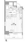 コスモリード川崎の間取り画像
