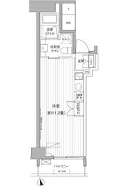 コスモリード川崎の間取り画像
