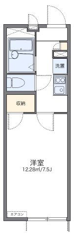 レオパレスプラスパ寿の間取り画像