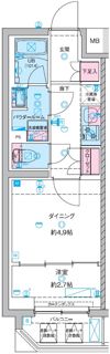 GENOVIA竹ノ塚の間取り画像