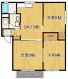 アベニュー西尾A棟の間取り画像
