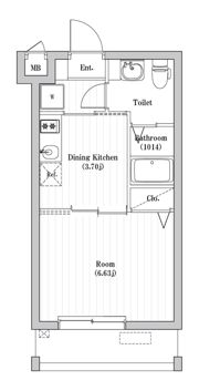 アーバンパーク六町の間取り画像