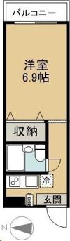 コウワハイツの間取り画像